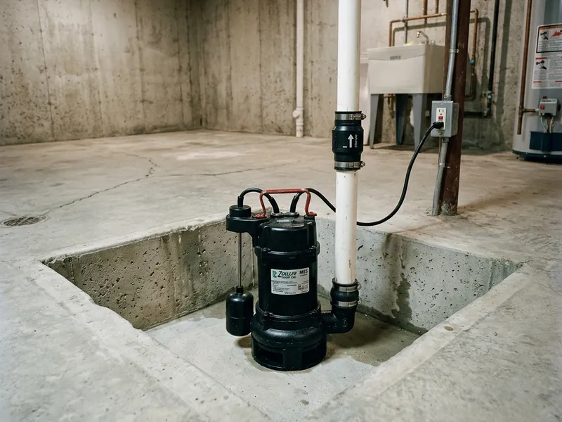 Sump Pump Installation Plumber in Homecroft, IN